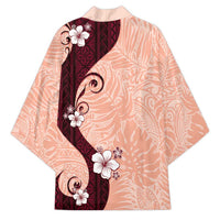 Polynesia Hibiscus Kimono Rose Bud Curve Motif - Polynesian Pride