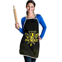 Aloha Hawaii Kahili Apron Kanaka Maoli With Kakau Pattern