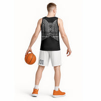 Philippines Igorot Tribal Inspired Basketball Jersey Black Version