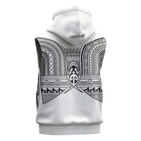 Philippines Igorot Tribal Inspired Sleeveless Hoodie White Version
