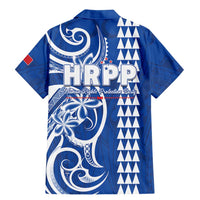 Samoa HRPP Party Family Matching Mermaid Dress and Hawaiian Shirt Polynesian Pattern - Polynesian Pride