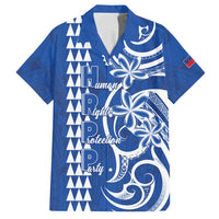 Samoa HRPP Party Family Matching Tank Maxi Dress and Hawaiian Shirt Polynesian Pattern - Polynesian Pride