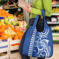 Samoa HRPP Party Grocery Bag Polynesian Pattern - Polynesian Pride