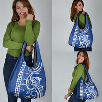 Samoa HRPP Party Grocery Bag Polynesian Pattern - Polynesian Pride