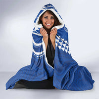 Samoa HRPP Party Hooded Blanket Polynesian Pattern - Polynesian Pride