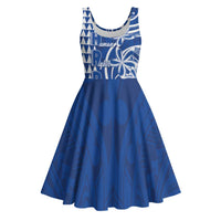 Samoa HRPP Party Midi Dress Polynesian Pattern - Polynesian Pride