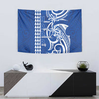 Samoa HRPP Party Tapestry Polynesian Pattern - Polynesian Pride