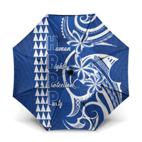 Samoa HRPP Party Umbrella Polynesian Pattern - Polynesian Pride
