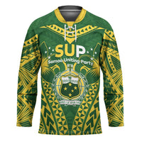 Samoa SUP Hockey Jersey Samoan Coat Of Arms - Polynesian Pride