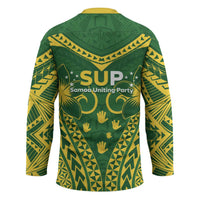 Samoa SUP Hockey Jersey Samoan Coat Of Arms - Polynesian Pride