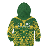 Samoa SUP Kid Hoodie Samoan Coat Of Arms - Polynesian Pride
