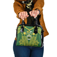 Samoa SUP Shoulder Handbag Samoan Coat Of Arms - Polynesian Pride