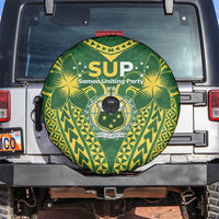 Samoa SUP Spare Tire Cover Samoan Coat Of Arms - Polynesian Pride