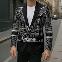 Philippines Igorot Tribal Art Tattoo Black Blazer - Polynesian Pride