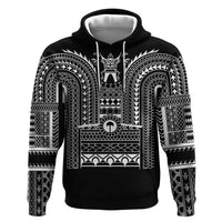 Philippines Igorot Tribal Art Tattoo Black Zip Hoodie - Polynesian Pride