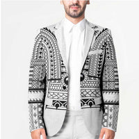 Philippines Igorot Tribal Art Tattoo White Blazer - Polynesian Pride