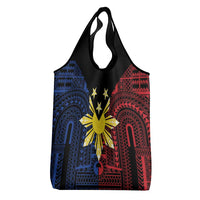 Philippines Sun Star Grocery Bag Igorot Tribal Inspiration - Polynesian Pride