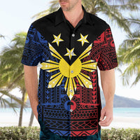 Philippines Sun Star Hawaiian Shirt Igorot Tribal Inspiration - Polynesian Pride