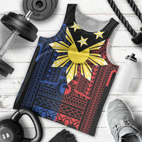 Philippines Sun Star Men Tank Top Igorot Tribal Inspiration - Polynesian Pride