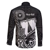 Personalized Hawaii Makahiki Season Family Matching Long Sleeve Bodycon Dress and Hawaiian Shirt Akua Loa Polynesian Pattern LT05 - Polynesian Pride