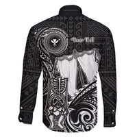 Personalized Hawaii Makahiki Season Family Matching Short Sleeve Bodycon Dress and Hawaiian Shirt Akua Loa Polynesian Pattern LT05 - Polynesian Pride