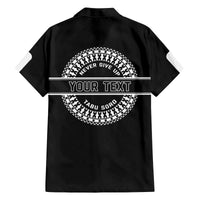 Personalized Fiji Obstacle Race 2023 Family Matching Off Shoulder Long Sleeve Dress and Hawaiian Shirt Never Give Up LT05 - Polynesian Pride