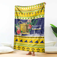 Tokelau Christmas Blanket Tokelauan Badge Manuia Te Kilihimahi