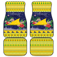 Tokelau Christmas Car Mats Tokelauan Badge Manuia Te Kilihimahi