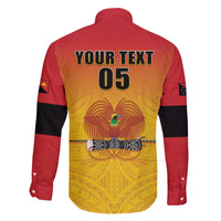 Papua New Guinea Rugby Custom Family Matching Off The Shoulder Long Sleeve Dress and Hawaiian Shirt Go Orchids Pacific Champions LT05 - Polynesian Pride