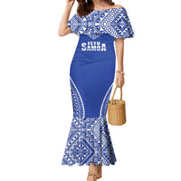 Fetu Samoa Rugby Custom Family Matching Mermaid Dress and Hawaiian Shirt Go Champions