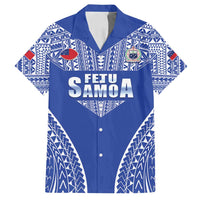 Fetu Samoa Rugby Custom Family Matching Off Shoulder Maxi Dress and Hawaiian Shirt Go Champions