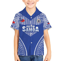 Fetu Samoa Rugby Custom Family Matching Short Sleeve Bodycon Dress and Hawaiian Shirt Go Champions