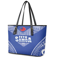 Fetu Samoa Rugby Leather Tote Bag Go Champions