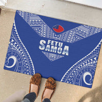 Fetu Samoa Rugby Rubber Doormat Go Champions