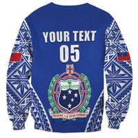 Fetu Samoa Rugby Custom Sweatshirt Go Champions