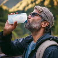 Blue Polynesian Tribal Turtle Floral Pattern 4 in 1 Can Cooler Tumbler