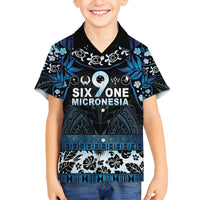 Micronesia FSM 691 Family Matching Puletasi and Hawaiian Shirt Respect Culture