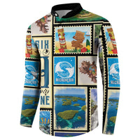 FSM Micronesia Culture Button Sweatshirt