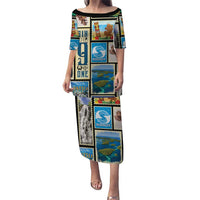 FSM Micronesia Culture Puletasi LT05 Long Dress Colorful - Polynesian Pride
