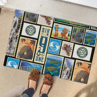FSM Micronesia Culture Rubber Doormat