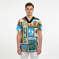 FSM Micronesia Culture Scrub Top - Polynesian Pride