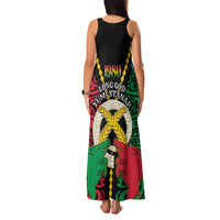 Vanuatu 46th Independence Day Family Matching Tank Maxi Dress and Hawaiian Shirt Long God Yumi Stanap Wild Boar LT05 - Polynesian Pride