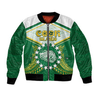 Personalised Cook Islands Ra o te Ui Ariki Bomber Jacket Polynesian Pattern