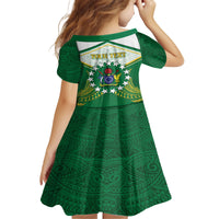 Personalised Cook Islands Ra o te Ui Ariki Family Matching Tank Maxi Dress and Hawaiian Shirt Polynesian Pattern