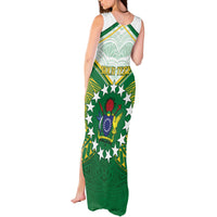 Personalised Cook Islands Ra o te Ui Ariki Tank Maxi Dress Polynesian Pattern LT05 - Polynesian Pride