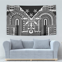 Black Philippines Sun Star Tapestry Igorot Tribal Inspiration