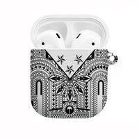 White Philippines Sun Star AirPods Case Igorot Tribal Inspiration