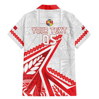 Custom Tonga Rugby 2024 Pacific Family Matching Mermaid Dress and Hawaiian Shirt Go Ikale Tahi LT05 - Polynesian Pride