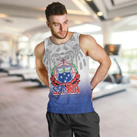 Custom Samoa Rugby 2024 Pacific Men Tank Top Go Manu Samoa