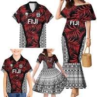Custom Flying Fijians Rugby 2024 Pacific Family Matching Mermaid Dress and Hawaiian Shirt Go Fiji LT05 - Polynesian Pride